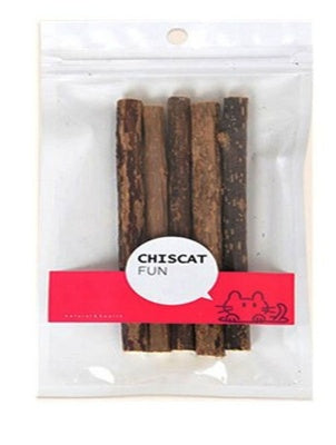 2 Pcs Natural Matatabi Catnip Teeth Cleaning Sticks