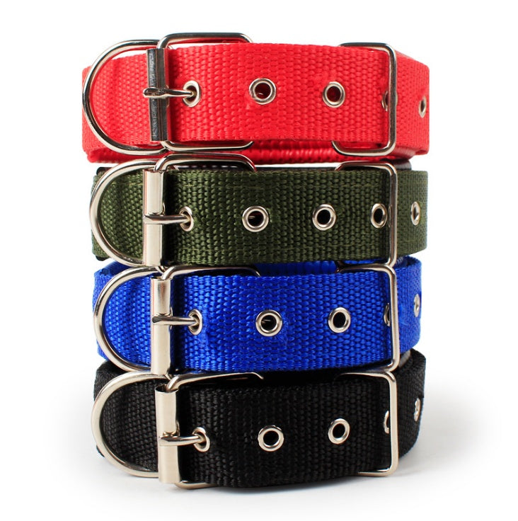 Pet collar soft leather lining polypropylene