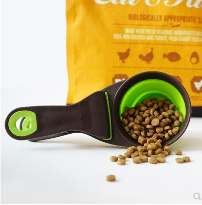 R&L Pet Bowl 3 in 1 - Scoop, Serve and Seal.