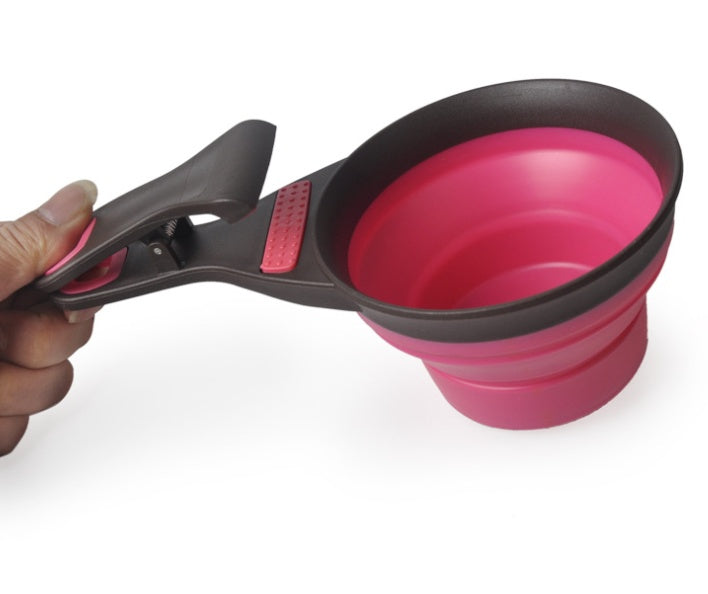 R&L Pet Bowl 3 in 1 - Scoop, Serve and Seal.