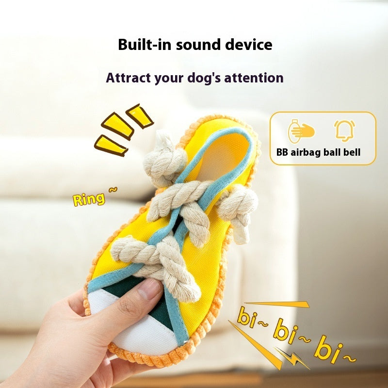 Bite Shoes Sound Pet Toy Self-Hi Relieving Stuffy
