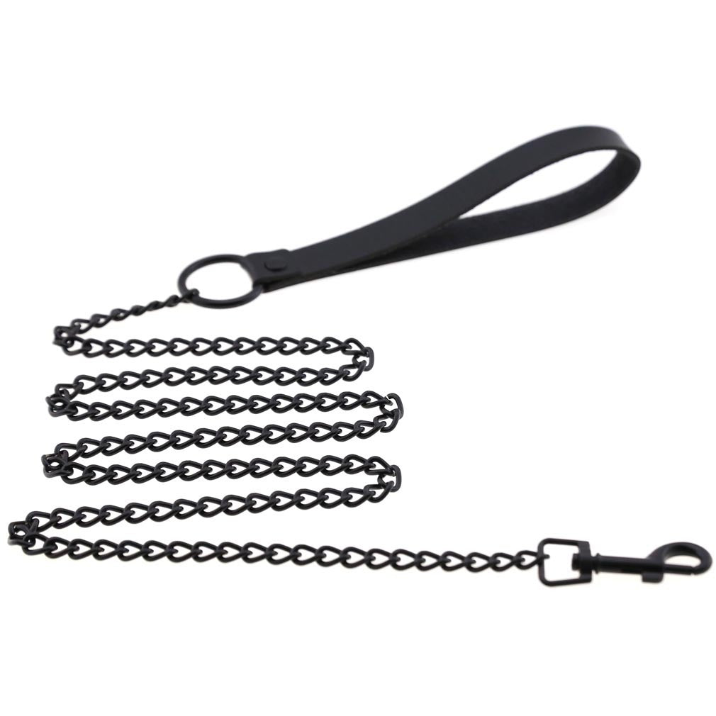 Dark Goth Wind Leather Hand Holding Rope