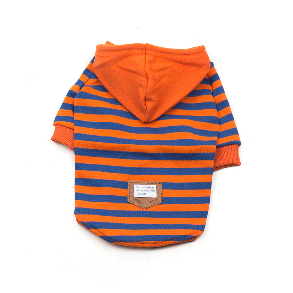 Pet Dog Autumn And Winter Fleece Hooded Sweatshirt